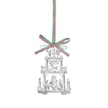 Newbridge Silverware Vintage Christmas Hanging Decoration